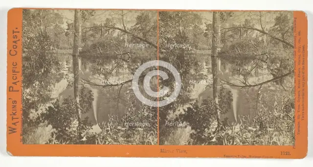 Mirror View, Yosemite Valley, Mariposa County, Cal., 1861/76. Creator: Carleton Emmons Watkins.