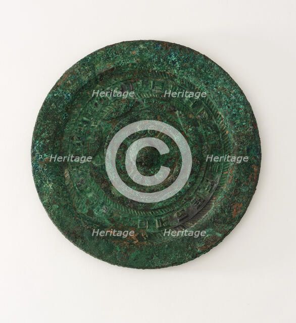 Mirror, Western Han dynasty, 206 BCE-9 CE. Creator: Unknown.