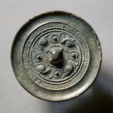 Mirror with Four Nipples and Four Birds, late 3rd Century BC - early 1st Century. Creator: Unknown