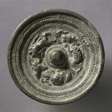 Mirror with Three Dragons , early 12th Century-early 13th Century. Creator: Unknown