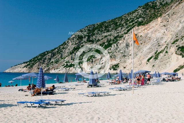 Mirtos Beach, Kefalonia, Greece. Creator: Peter Thompson.