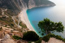 Mirtos Beach, Kefalonia, Greece. Creator: Peter Thompson