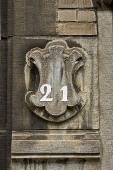 Miscellaneous Brussels art nouveau details, Belgium, c2014-c2017. Artist: Alan John Ainsworth