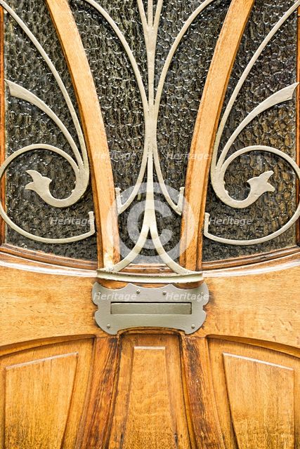 Miscellaneous Brussels art nouveau details, Belgium, c2014-c2017. Artist: Alan John Ainsworth.