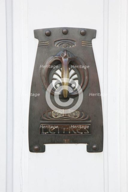 Miscellaneous Brussels art nouveau details, Belgium, c2014-c2017. Artist: Alan John Ainsworth.
