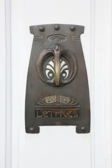 Miscellaneous Brussels art nouveau details, Belgium, c2014-c2017. Artist: Alan John Ainsworth