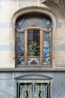 Miscellaneous Brussels art nouveau details, Belgium, c2014-c2017. Artist: Alan John Ainsworth