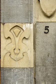 Miscellaneous Brussels art nouveau details, Belgium, c2014-c2017. Artist: Alan John Ainsworth