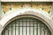 Miscellaneous Brussels art nouveau details, Belgium, c2014-c2017. Artist: Alan John Ainsworth