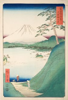 Misaka Pass in Kai Province (Kai Misakagoe), from the series "Thirty-six Views..., 1858. Creator: Ando Hiroshige