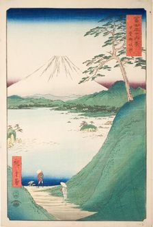 Misaka Pass in Kai Province (Kai Misakagoe), from the series "Thirty-six Views..., 1858. Creator: Ando Hiroshige
