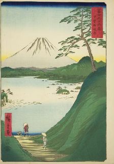 Misaka Pass in Kai Province (Kai Misakagoe), from the series "Thirty-six Views of..., 1858. Creator: Ando Hiroshige
