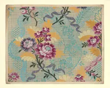 Mise-en-carte (Point-paper), France, 1760/90. Creator: Germain Frères