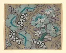 Mise-en-carte (Point-paper), France, 1760/90. Creator: Unknown
