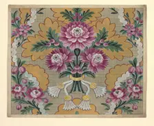 Mise-en-carte (Point-paper), France, 1760/90. Creator: Unknown