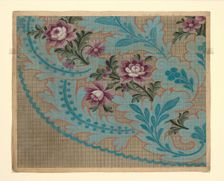Mise-en-carte (Point-paper), France, 1760/90. Creator: Unknown