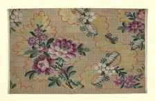 Mise-en-carte (Point-paper), France, 1760/90. Creator: Unknown