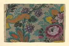 Mise-en-carte (Point-paper), France, 1760/90. Creator: Unknown