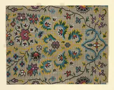 Mise-en-carte (Point-paper), France, 1760/90. Creator: Unknown