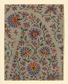 Mise-en-carte (Point-paper), France, 1760/90. Creator: Unknown