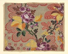Mise-en-carte (Point-paper), France, 1760s. Creators: Nicolas Guerin et cie, Pierre Huilliot