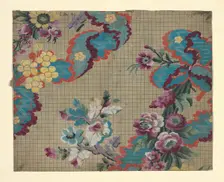 Mise-en-carte (Point-paper), France, 1764. Creator: L. Galy, Gallien et cie