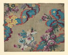 Mise-en-carte (Point-paper), France, 1764. Creator: L. Galy, Gallien et cie