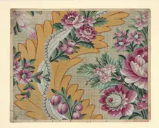 Mise-en-carte (Point-paper), France, 1787. Creator: Germain Frères