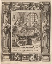 Miser, 1651. Creator: Wenceslaus Hollar