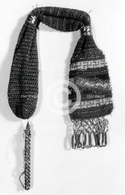 Miser Bag, France, 1801/50. Creator: Unknown.