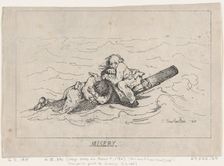 Misery, 1785., 1785. Creator: Thomas Rowlandson