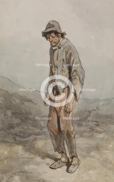 Misery, c1855. Creator: Paul Gavarni.