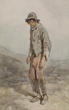 Misery, c1855. Creator: Paul Gavarni