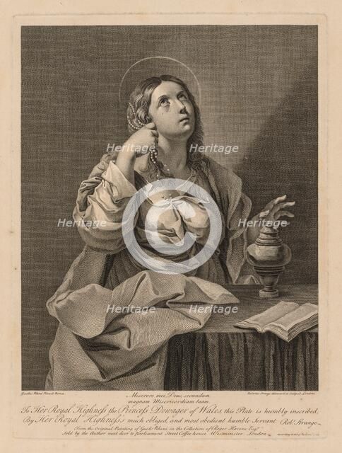 Miserere mei Deus. Creator: Robert Strange (British, 1721-1792).