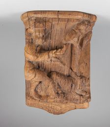 Misericord from a Choir Stall, 15th century. Creator: Unknown
