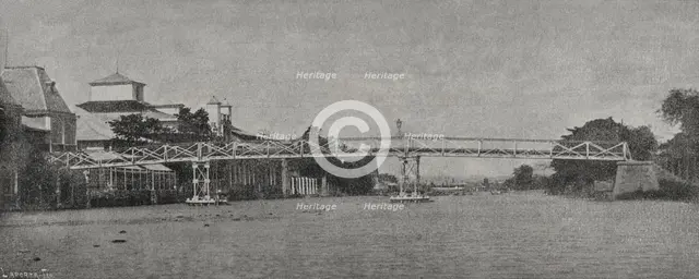 Misericordia Bridge (Bridge of Mercy), Malabón, Philippines, 1898. Creator: Enrique Laporta Valor.