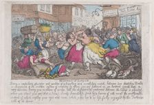 Miseries of London, 1807-08., 1807-08. Creator: Thomas Rowlandson