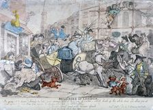 Miseries of London... 1807. Artist: Thomas Rowlandson