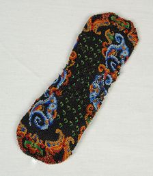 Miser's purse, Mexican, 1840-60. Creator: Unknown