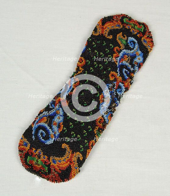 Miser's purse, Mexican, 1840-60. Creator: Unknown.