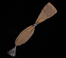 Miser's purse, American, 1840-60. Creator: Unknown