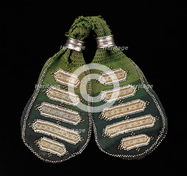 Miser's purse, American, 1840-60. Creator: Unknown.