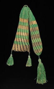 Miser's purse, American, first quarter 19th century. Creator: Unknown