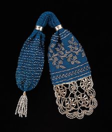 Miser's purse, American, third quarter 19th century. Creator: Unknown