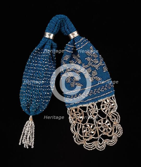 Miser's purse, American, third quarter 19th century. Creator: Unknown.