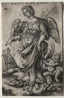 Misfortune. Creator: Hans Sebald Beham (German, 1500-1550)