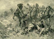 Mishap to the Scots Greys at Klippan, February 18, 1902 1902. Creator: Hermanus Willem Koekkoek