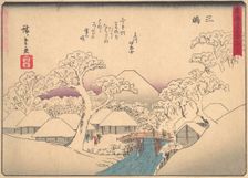Mishima, from the series The Fifty-three Stations of the Tokaido Road, early 20th century. Creator: Ando Hiroshige
