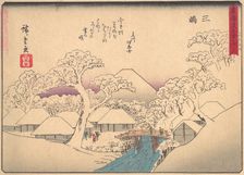 Mishima, from the series The Fifty-three Stations of the Tokaido Road, early 20th century. Creator: Ando Hiroshige