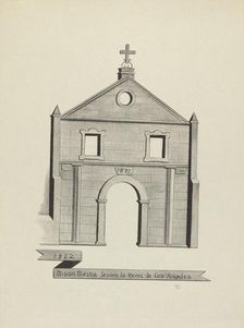 Mision Nuestra Senora la Reina de Los Angeles, 1935/1942. Creator: James Jones